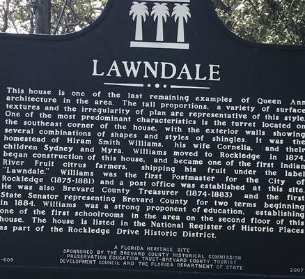 The historical significance of Lawndale.