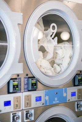 Our energy saving dryers are the fastest in NYC! Only 16 minutes for an average load!