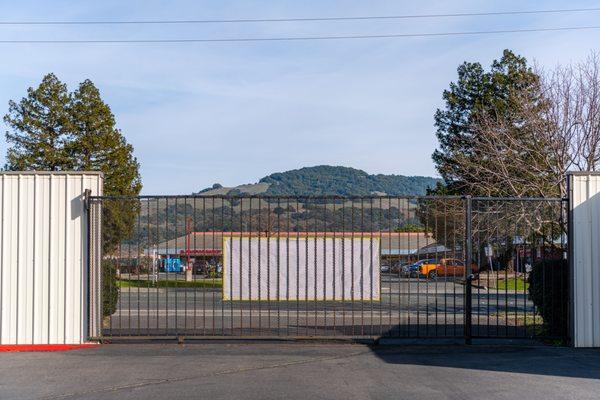 Gated entry for secure storage