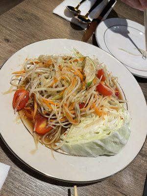 Papaya salad Laos style