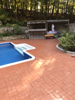 Pool decking