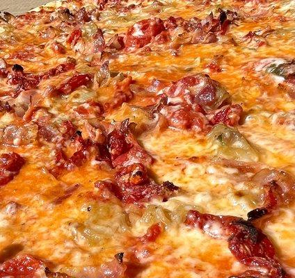 Bacon, Onion and Sundried Tomato