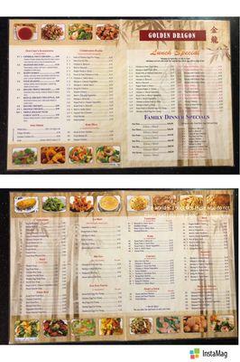 New menus