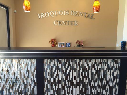 The staff at Iroquois Dental center are proud of their office and work