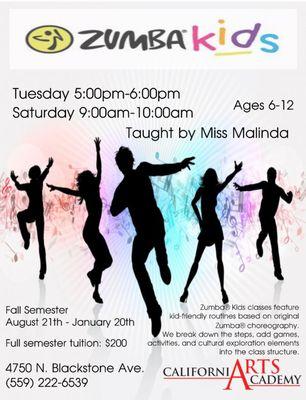 Exciting new Zumba Kids Classes