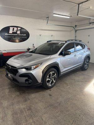 3M Window Tint install Subaru Crosstrek