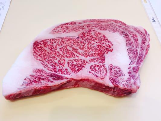 This week special Miyazaki Wagyu Grade A5... 6 ounce with Foie gras must try certify straight from Japan