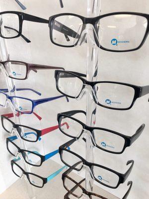 Modern Optical frames are the best deal, better than Costco.