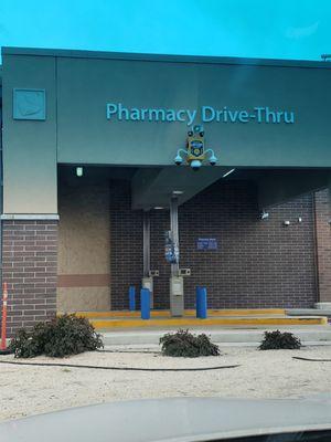 Little known fact, there is a drive-thru Pharmacy here.