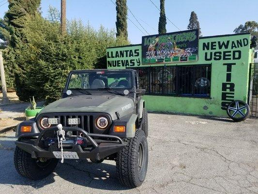 Jeep on  kumho tires