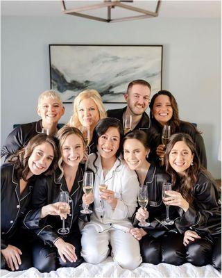 Bridal Party | makeup by Donna | hair by Ariannys