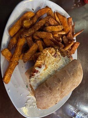 Chicken Parmesan Sandwich ($17)