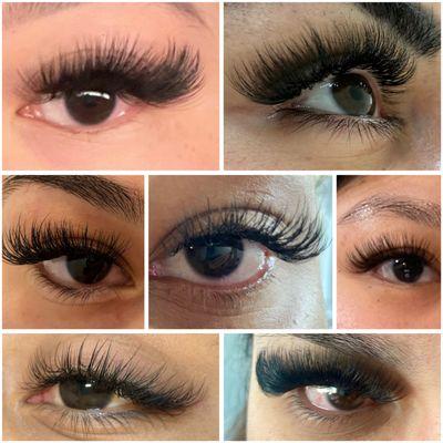 eyelash extensions by Van