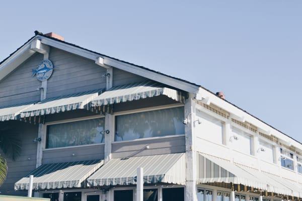 Exterior of Bluewater Grill, Redondo Beach.