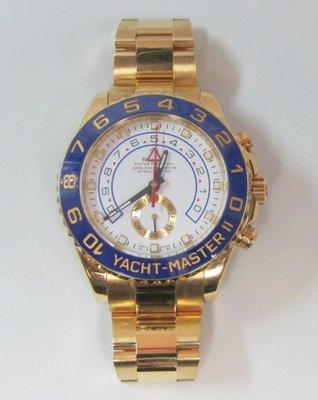 Rolex 18K Yellow Gold Yachtmaster II.