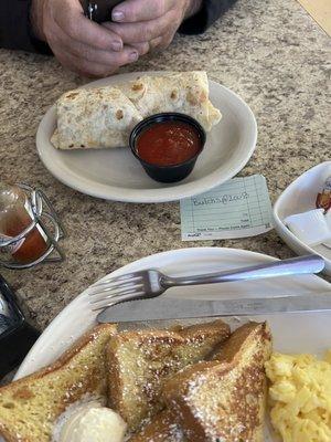 The breakfast burrito and the Wi-Fi password