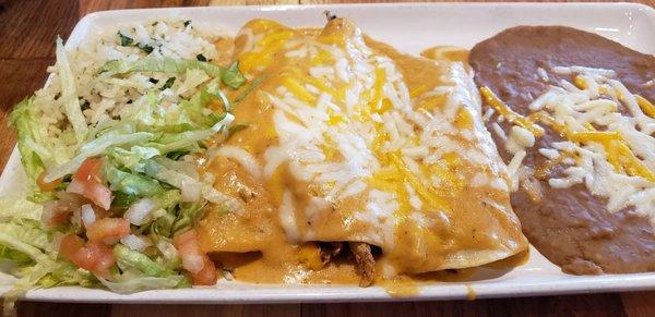 Rotisserie Chicken Enchiladas