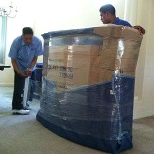 Our professional movers always taking care of your valuables.