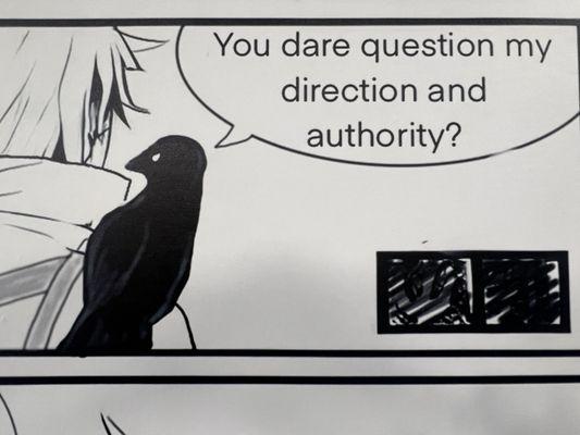 Bird themed manga!?