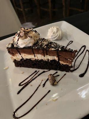 Chocolate cheesecake