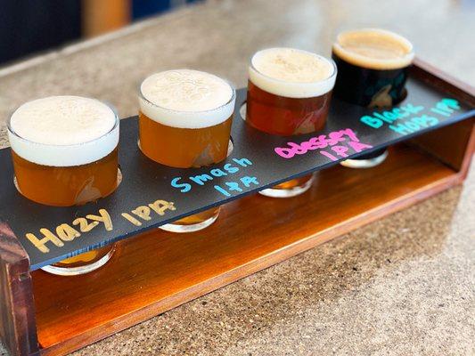 Not sure what you want a pint of? We offer Berr Flights to help you decide what your favorite is.