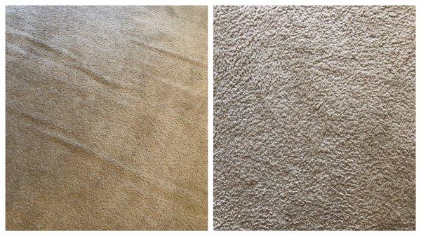 Before/After Carpet Stretch