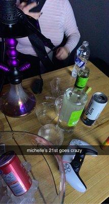 Hookah and BYOB