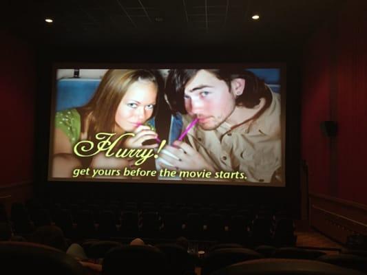 Inside theater