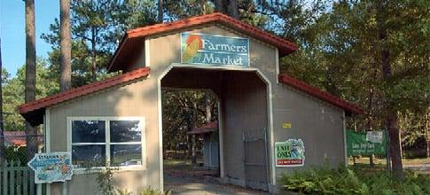 Entrance to the Farmer's Market