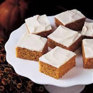 Sherri's luscious pumpkin bars