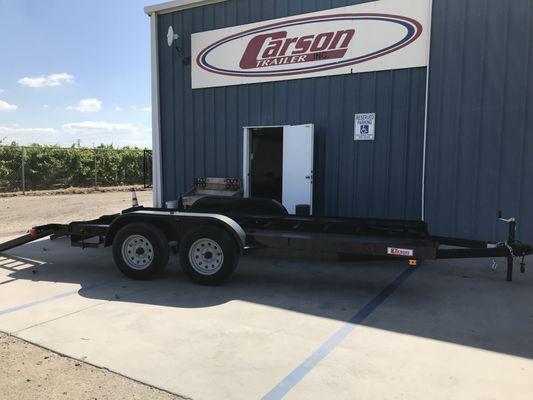 California Car Carrier 
6.5x16
7,000 GVWR
with Electric Brakes