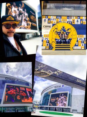 Chase Center home of the Western Champions, Golden State Warriors! 6th time in the last 8 years!