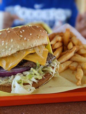 Jim's Famous 1/4 Pound Burger