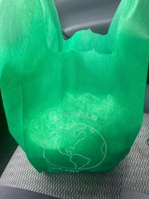 I love your reusable bags!