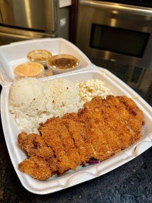 Katsu Plate - super crispy