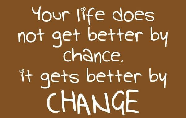 The next step you take is the first step towards a new you.