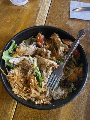 thai peanut bowl