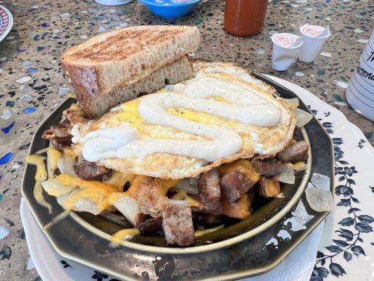 Sweet potato hash