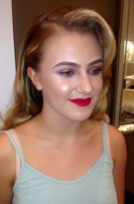 Glamorous makeup by Blo!