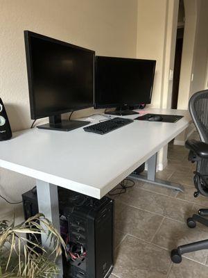 Adjustable standing desk!