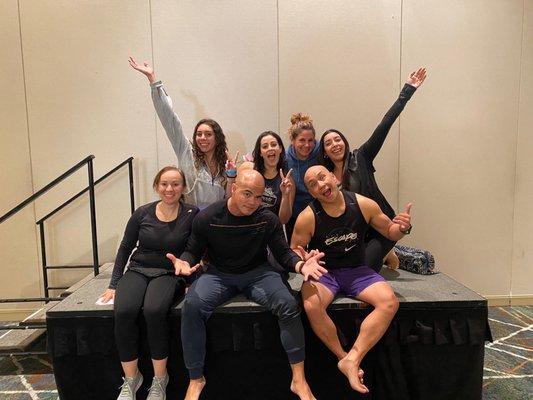 LA yoga expo 2022 w/the Namaste family!