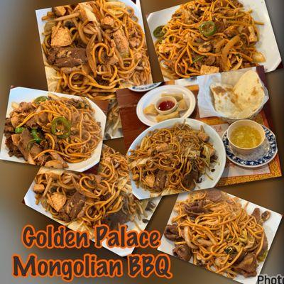 AYCE Mongolian BBQ-we came, we stuffed ourselves and rolled out