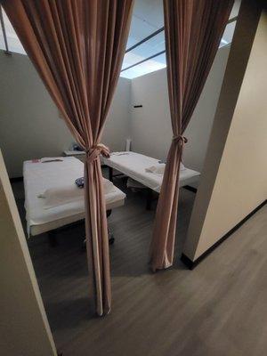 Couple massage room