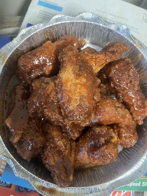 Cajun chicken wings