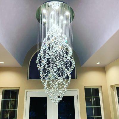 Chandelier install