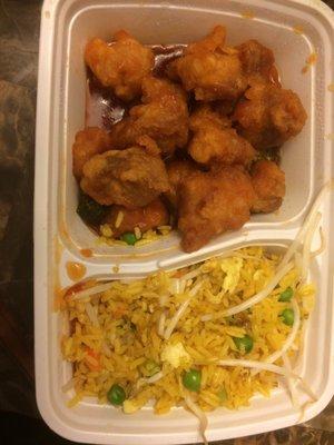 General Tso s Chicken Dinner. Egg Egg Drop Soup. Pork Lo mein