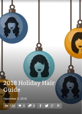 So excited to be a part of Whirl Magazines Holiday Hair Guide!!!! http://whirlmagazine.com/2018-holiday-hair-guide/