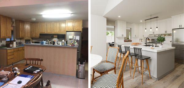 Before & After | Compass Concierge and our internal interior design team (Studio MAK) can help you prepare your home for sale.