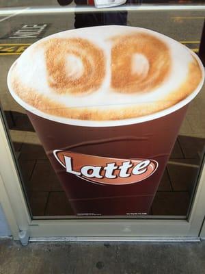 Come enjoy a hot latte!!