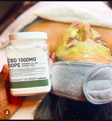 CBD Jelly Mask Facial